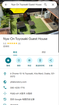 北區・ Nya-On Toyosaki Guest House