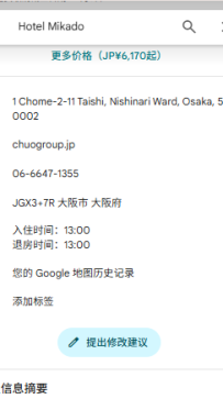 西城區・ Hotel Mikado